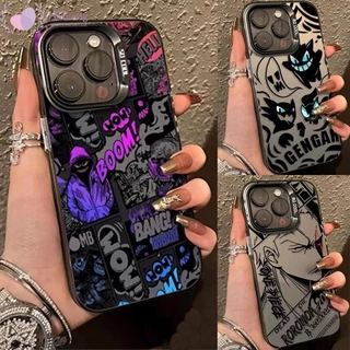 Capa Para IPhone 16 Pro Max 15 14 13 12 11 X XS XR 7 8 SE Boom Comic Case