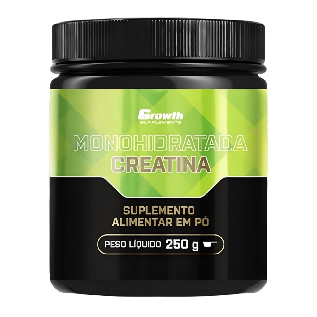 Creatina Monohidratada (250g) Original - Growth Supplements | Shopee Brasil