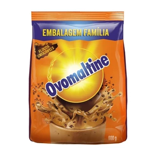 Achocolatado Ovomaltine Flocos Crocante 600g - Embalagem com 15 Unidades em Oferta na Shopee