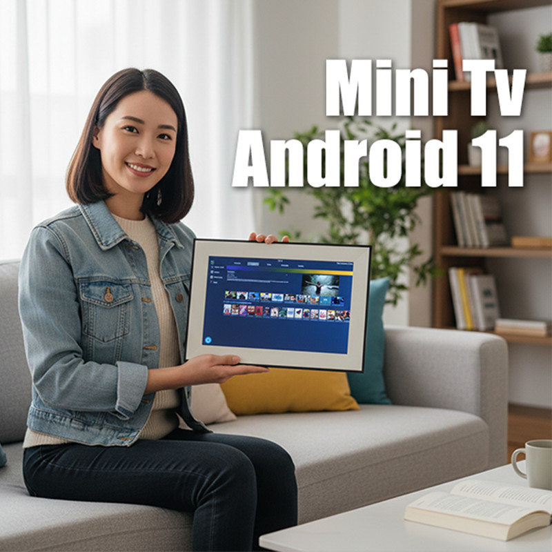 TV Android Mini Portátil com Android 11 - Sua Diversão em Qualquer ...