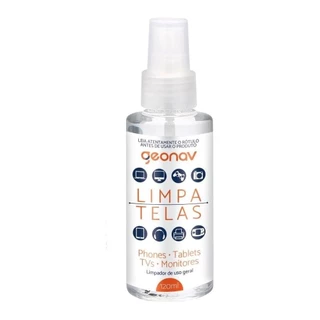 Kit Limpa Telas Geonav Screen Solution 120ml em Oferta na Shopee