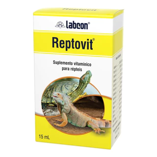 Labcon Alcon Reptovit 15 Ml Suplemento Vitamínico P/ Répteis