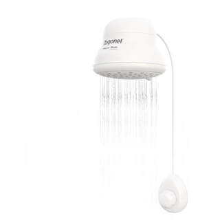 Ducha De Banho Master Eletrônica Branco Blindada Zagonel 5500W 127V em Oferta na Shopee