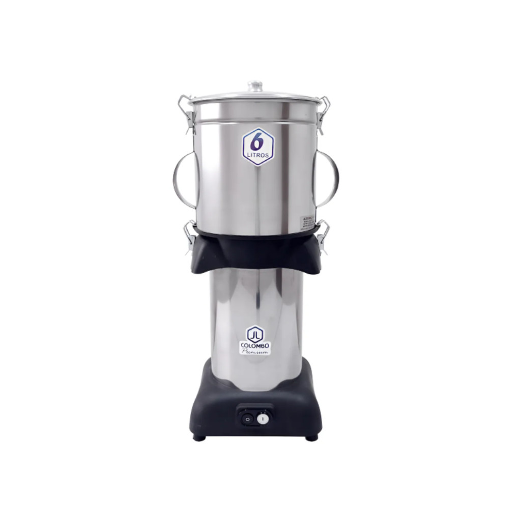 MULTIPROCESSADOR DE ALIMENTOS CUTTER 6 Litros 600w INOX