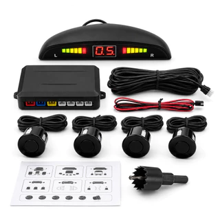 Sensor Estacionamento Carro com Visor LED + Sistema de Ré Bipe