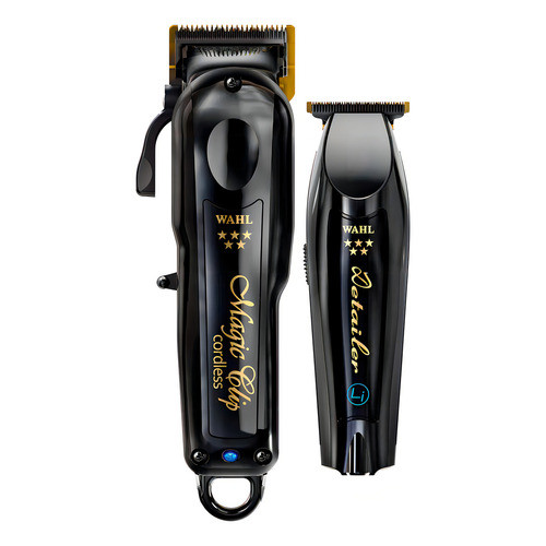 WAHL Premium Barber Comboコードレスバーバーキットr@v Wahl Barber Combo Cordless Preto Cortador De Cabelo | Shopee Brasil