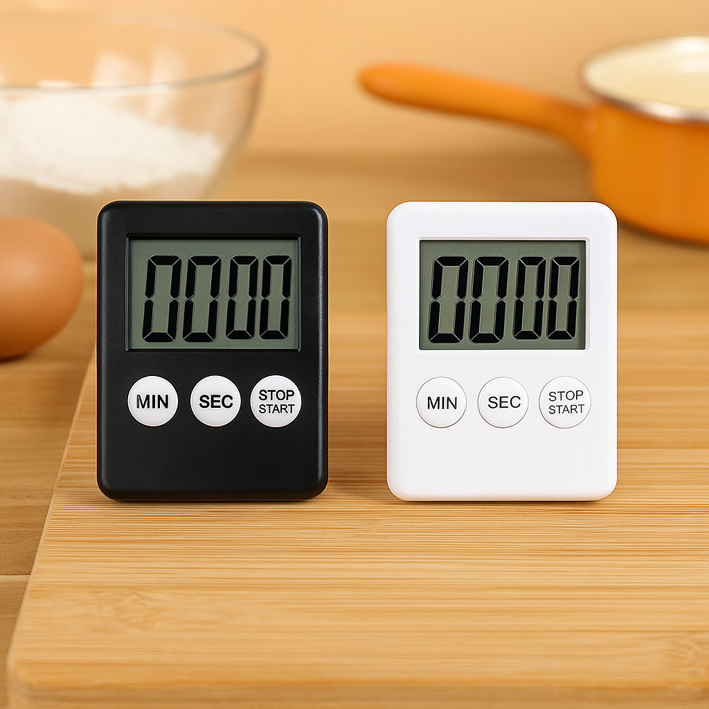Mini Cronômetro Timer Digital Magnético Alarme Bip Cozinha Academia ...