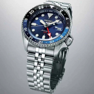 SEIKO GMT Sports Masculino Moda Negócios Relógio Calendário Multifuncional