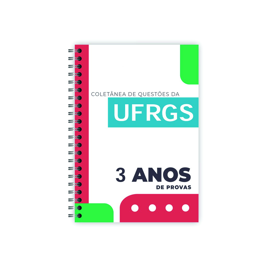 Apostila UFRGS - 2019-2022 - 3 anos de provas + gabaritos | Shopee Brasil