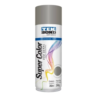 Tinta Spray Tekbond Uso Geral Platina 350ml em Oferta na Shopee