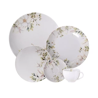 Aparelho de Jantar/Chá Tramontina Magnolia 20 Peças em Oferta na Shopee