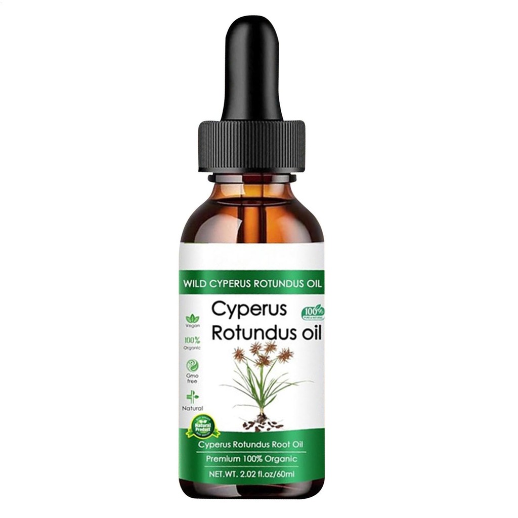 Cyperus Rotundus Oil for Hair Removal Natural Body Hair Reduction Moisturizing and Nourishing Oil 60ml alpiert2br