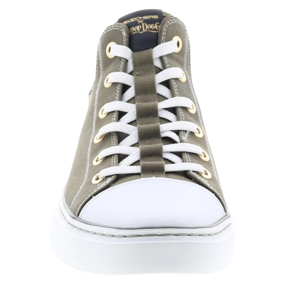 snooopy... Tênis Masculino Snoop Dogg: Snopp One- Og Canvas Skechers - Oliva