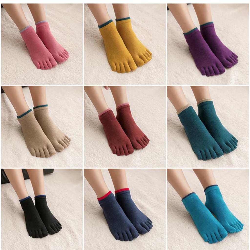 Meias Antiderrapantes Cinco Dedos – Conforto, Estilo e Praticidade em Um Só Produto!