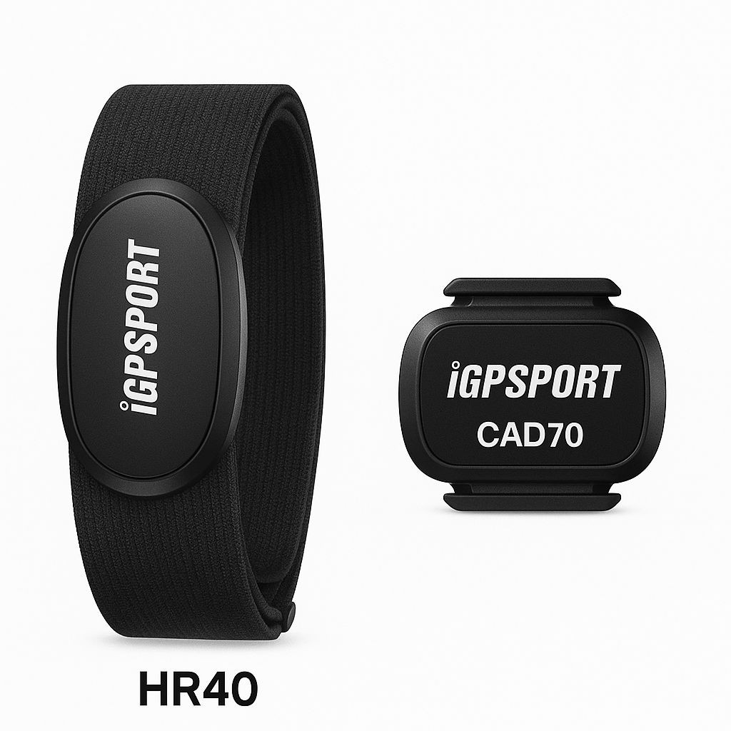 Ceinture Cardiaque IGPSPORT HR40 – Torse, Pour Compteurs IGPSPORT 630, 620, 52...