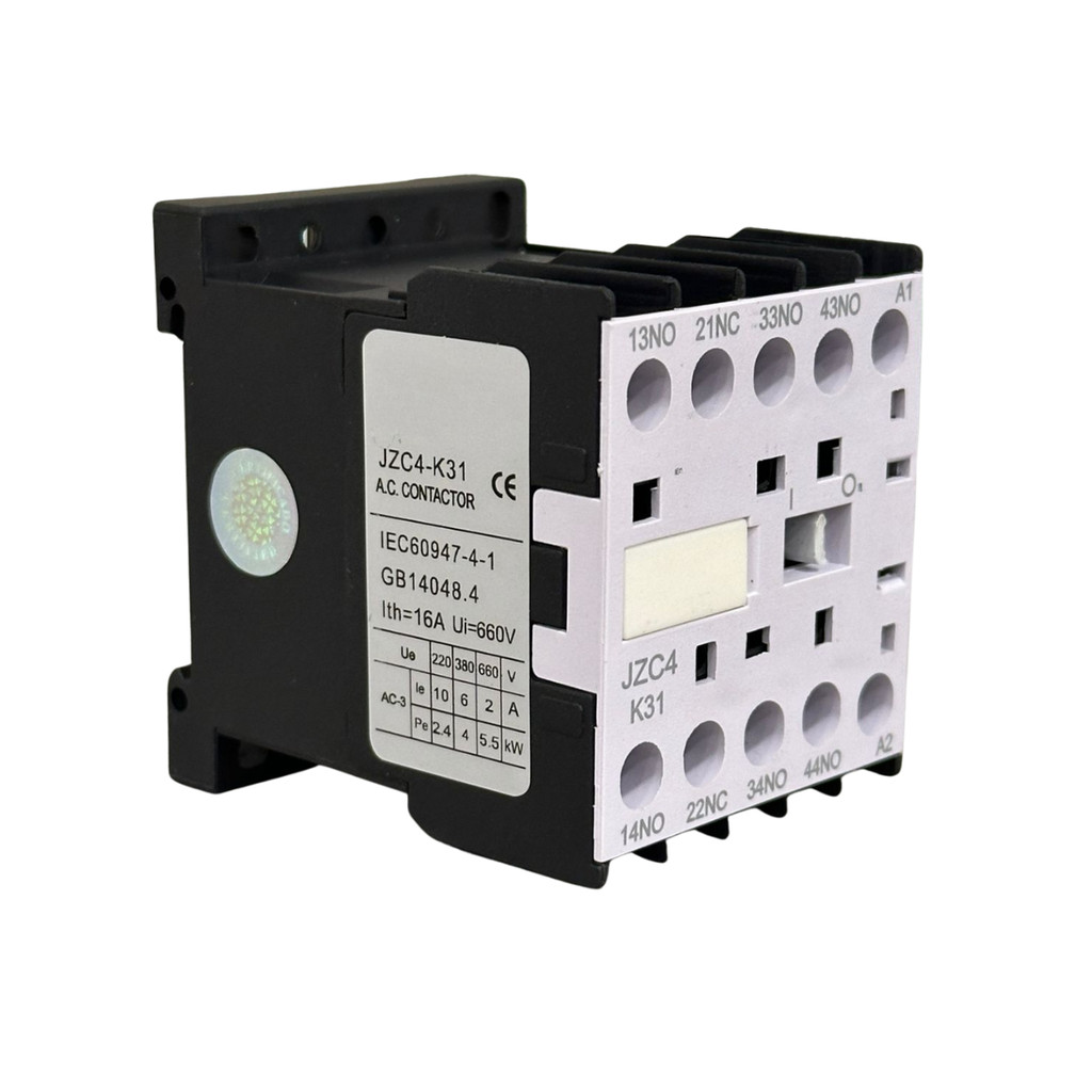 Mini Contator Automação 220V 60Hz 31Amp. JZC4-K31 | Shopee Brasil