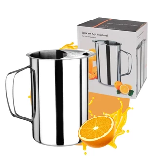 Jarra Inox Suco Água Refrigerantes 1,8 Lts Restaurante Buffet Bebidas Hotel Lanchonetes Cozinhas em Oferta na Shopee