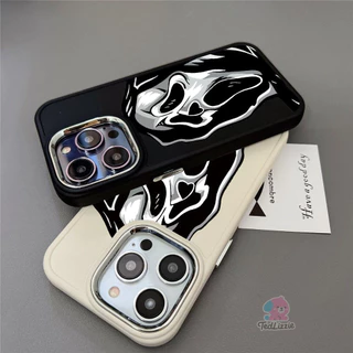 Capa Para iPhone 13 16 15 14 13 12 8 7 X XS XR Pro Plus Max Lente Revestida Legal Grito Fosco Macia TedLizzie