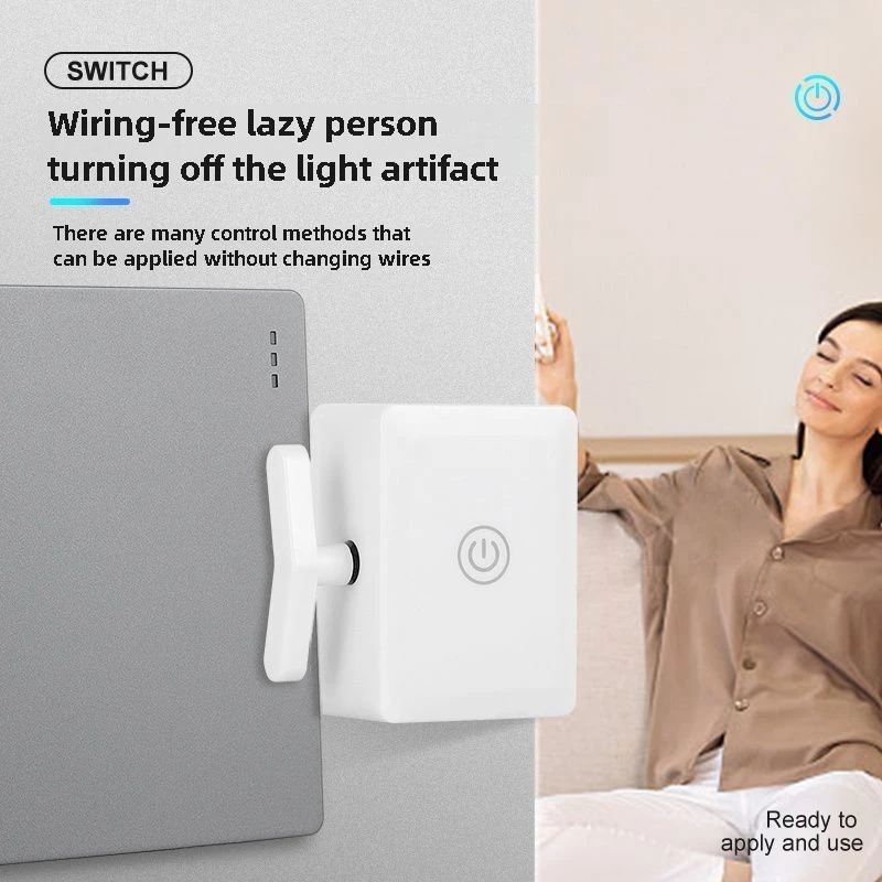 Interruptor De Controle Remoto Sem Fio Inteligente Controlador De Luz Automático