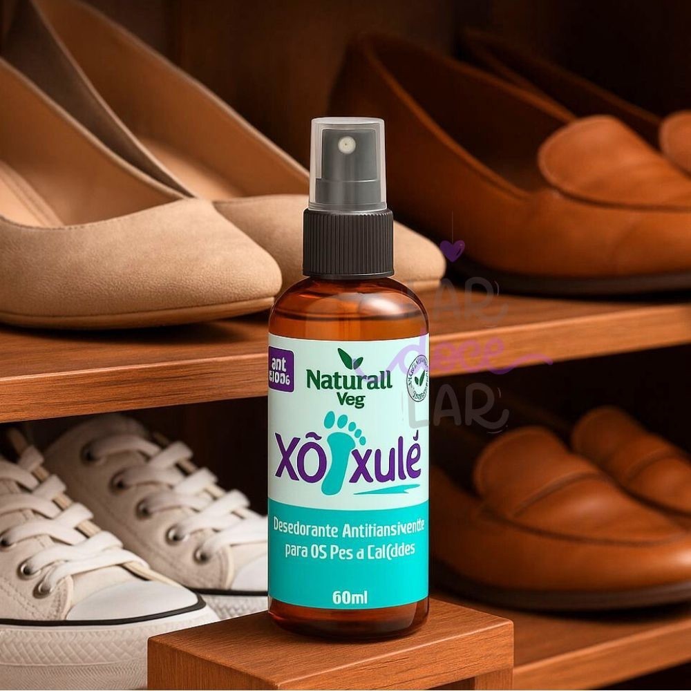 Kit Xo Xulé Desodorante Antitranspirante Para os Pés e Calçados ...