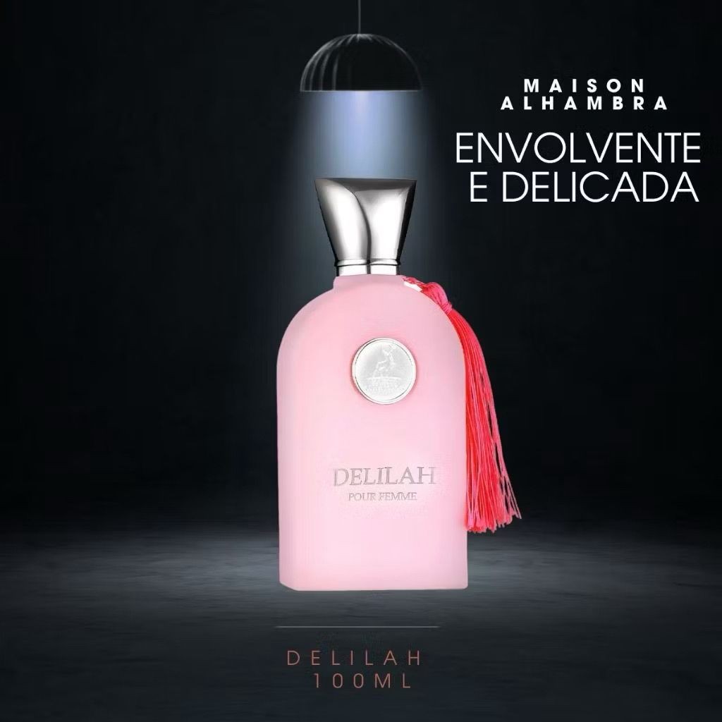 Perfume Delilah Pour Femme Maison Alhambra Feminino 100ml Eau de