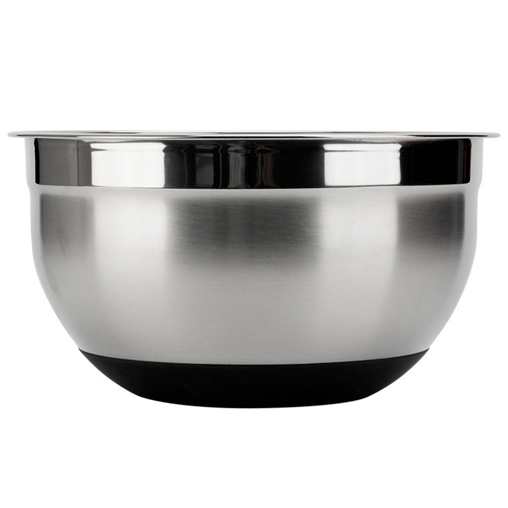 Bowl 28cm Aço Inox Antiderrapante Fundo 4900ml Profissional