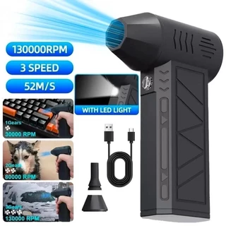 Ventilador Soprador De Ar Turbo Sem Fio Portátil 130000 RPM