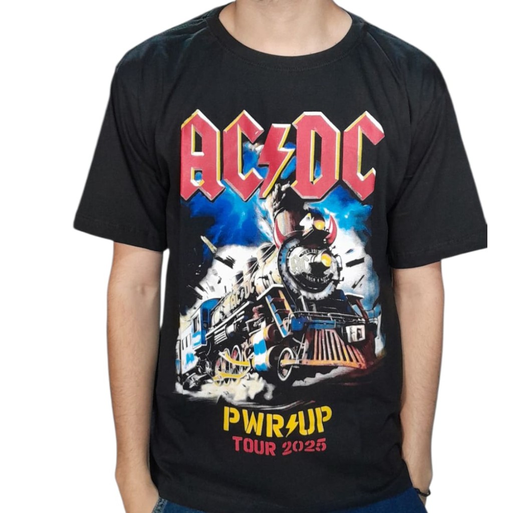CAMISETA AC/DC POWER UP TOUR | Shopee Brasil