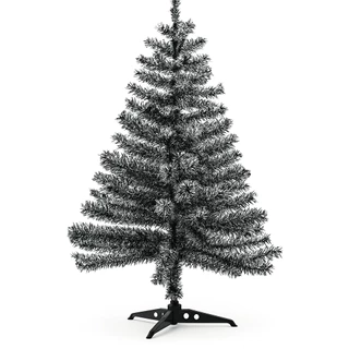 Árvore de Natal Pinheiro Nevada Luxo 90cm com 100 Galhos | Elegância e Fácil Montagem