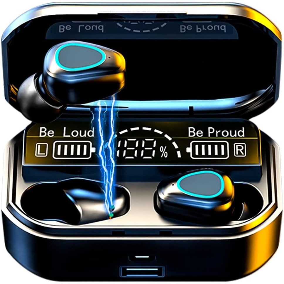 Fones de Ouvido gamer Bluetooth Com Microfone