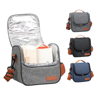 Diversos modelos de bolsas térmicas, lancheiras, porta-garrafas, portáteis, ideais para o trabalho e para a academia.