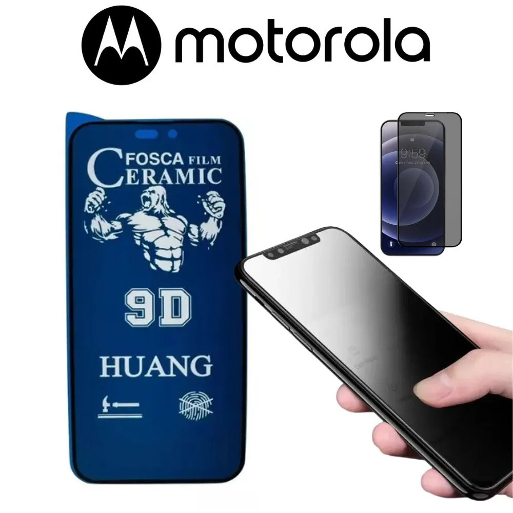Película Fosca Privacidade Tela Frontal para Moto G56 5G Tela Toda