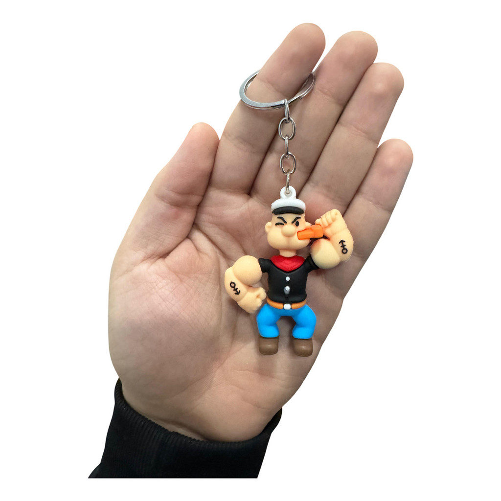 Chaveiro Bonecos Animes Popeye Porta Chaves Lembrancinhas | Shopee