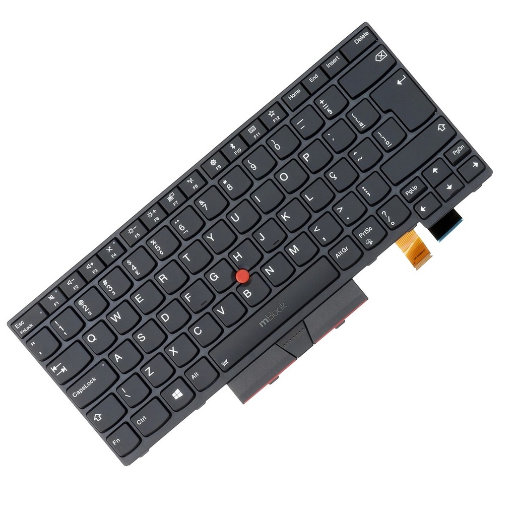 Teclado para Lenovo ThinkPad T470 Type 20JN Com Click