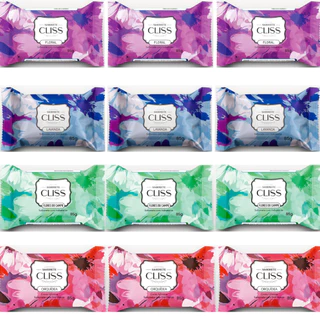 Kit Sabonete Cliss 12 unidades de Sabonete 85g