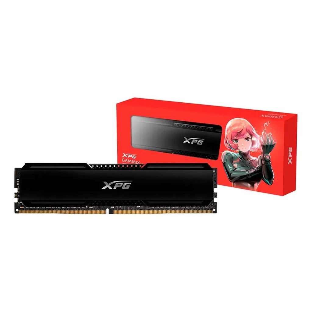Memoria Desktop DDR4 8GB 3200mhz Gammix D20 1.35v XPG | Shopee Brasil