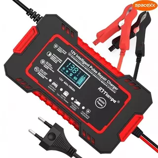 Carregador de bateria automotivo inteligente 12 V Display Digital Automáticas Carregador De Bateria-Spacexx