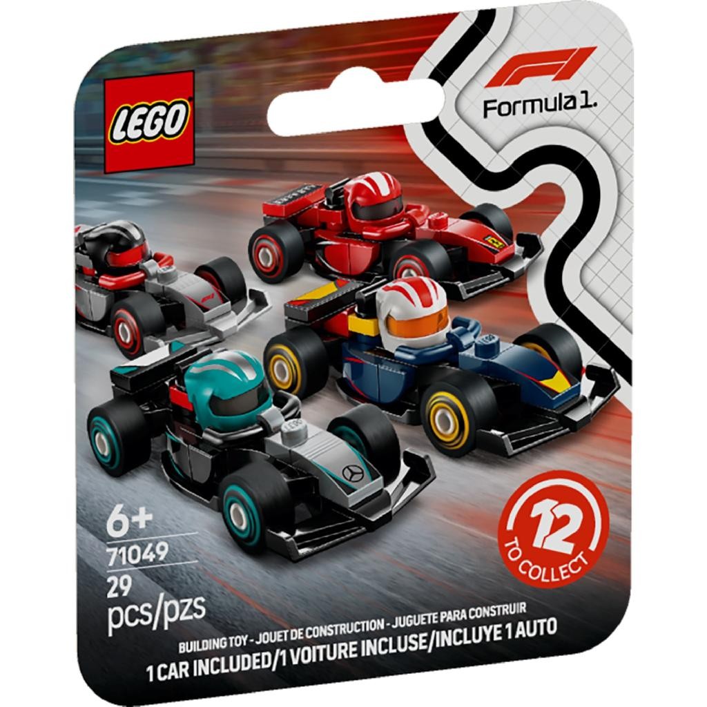 Lego Formula 1 Mini Cars 71049 Minifigures 29 Peças