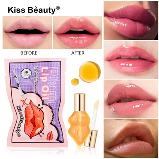 Kiss Beauty Ginger Mint Lipgloss Enhancement Lip Glaze Plump Big Mouth Óleo Labial Líquido em Oferta na Shopee
