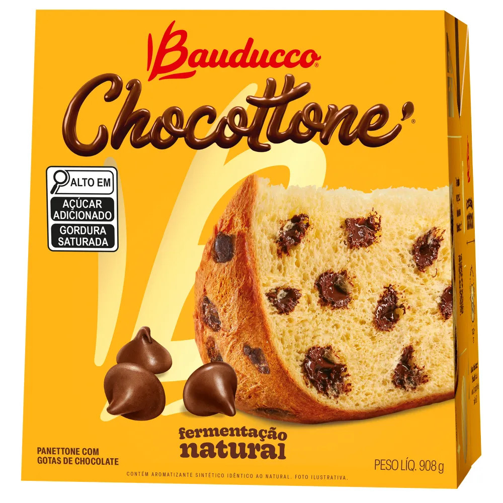 Chocottone Bauducco 908g | Shopee Brasil