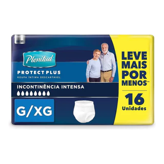 Plenitud Protect Plus Gxg 16Un Roupa Intima - em Oferta na Shopee