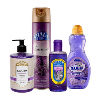 Kit Casa Limpa Coala/Zulu Perfumes - Lavanda em Oferta na Shopee