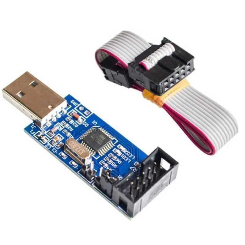Gravador Avr Usbasp Usbisp Atmel Programador Atmega | Shopee Brasil