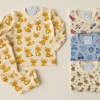 Pijama Infantil Masculino – 4 Peças de Conforto e Diversão em Oferta na Shopee