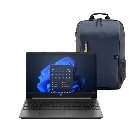 Notebook HP 256R G9 Core i5 15.6 Intel UHD 256GB SSD 8GB RAM W11 Home Mochila para Notebook até 15 6 18 Litros Azul