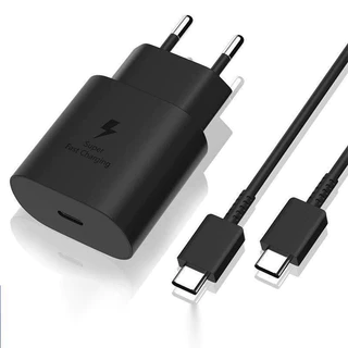 Carregador 25W Carregar Super Rápido TIPO C Com Cabo Tipo C