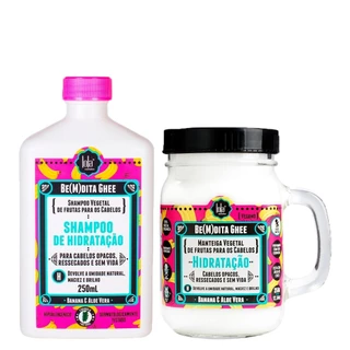 Kit Lola Csm Be(M)Dita Ghee Sh 250Ml+Másc 100g em Oferta na Shopee