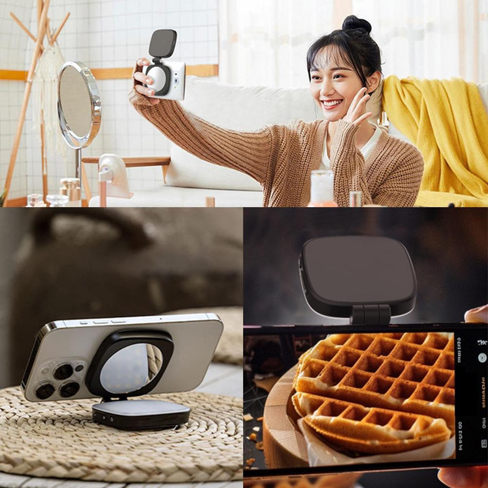 Imagem do produto Luz Preenchimento Magnética Selfies 2em1+espelho Maquiagem 3