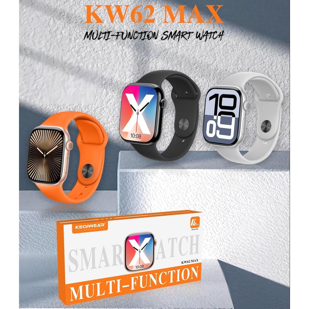 Smart Watch KW62 MAX inteligentes 47MM Seires 10 2025 2 Pulseira