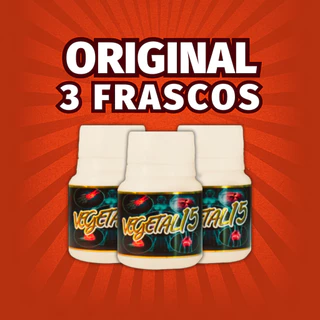 Vegetal 15 ORIGINAL - Kit 3 Frascos